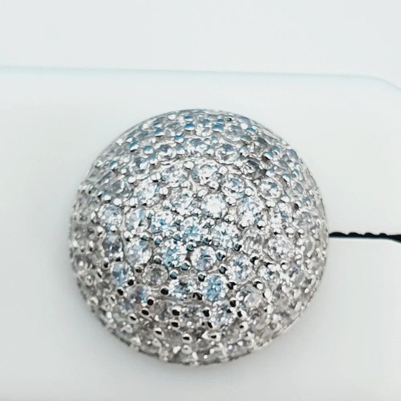 "925 Sterling Silver Cubic Zirconia Earrings, UU1P6A6105 - Picture 5 of 10